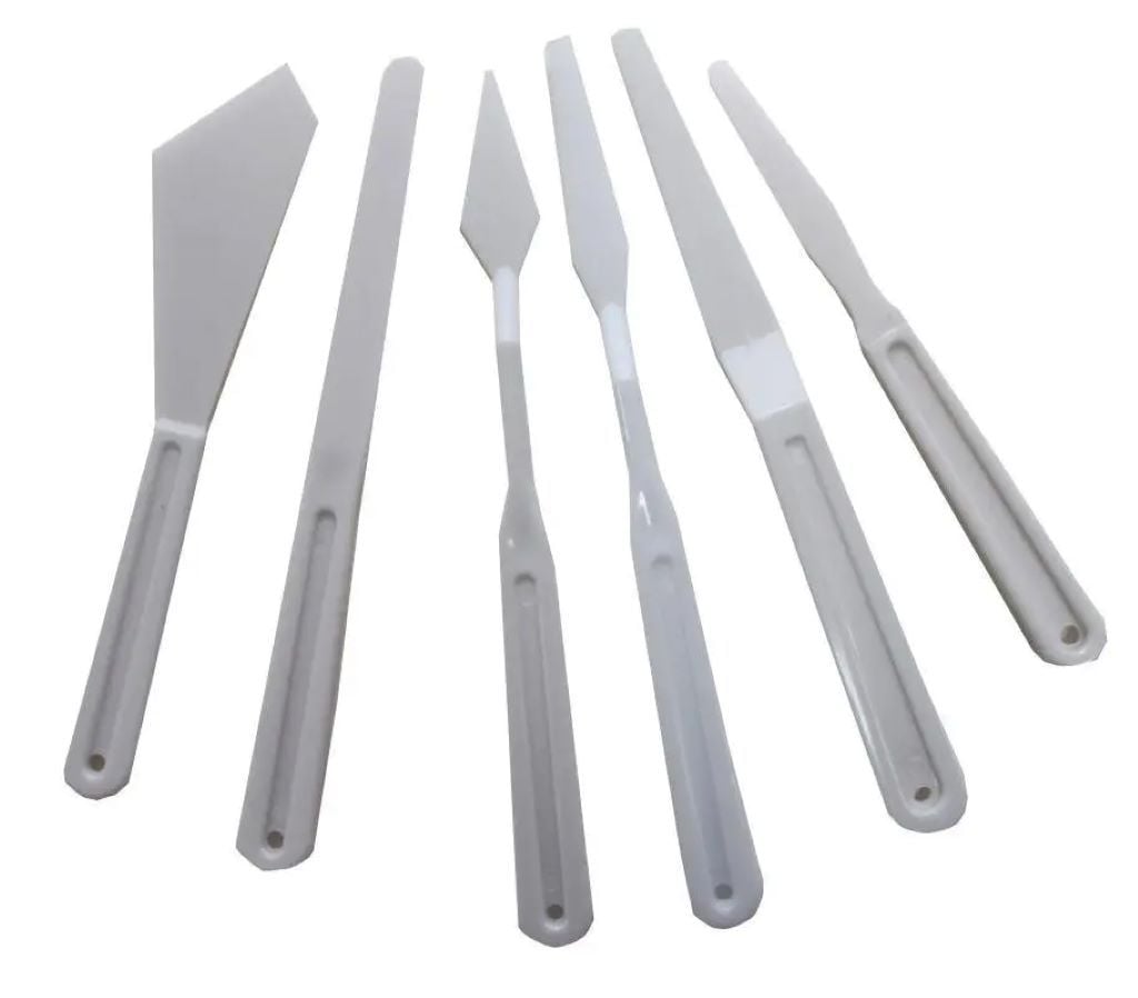 Мастихін 6 шт пластикові у пакеті 11427 Art Craft