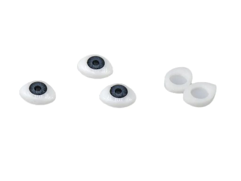 Очі 11*14мм пара сірі Живі A-108 Китай