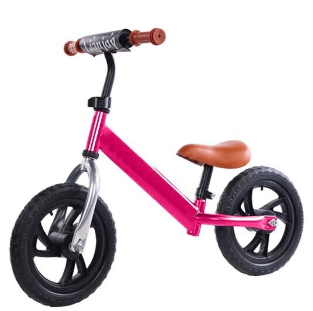 Велобіг 12" колеса  EVA сталева рама рожевий BB1254 Китай