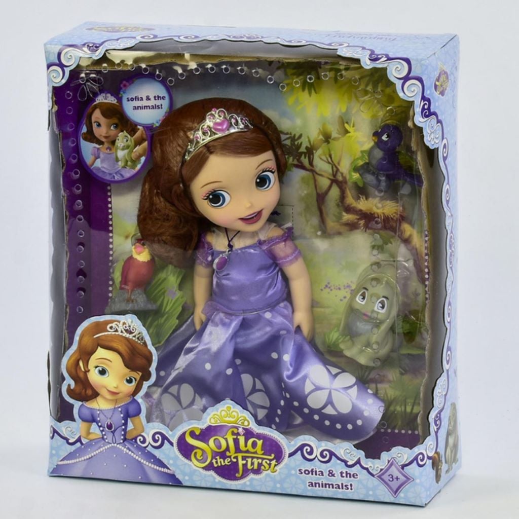 Лялька Sofia пташки та песик з аксесуарами в коробці 35*28*10см ZT8809 Китай