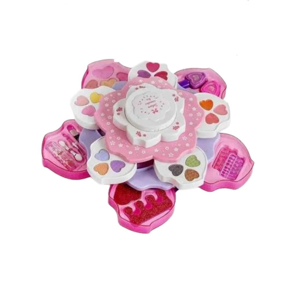 Косметика квітка 3 яруси в коробці 41*37*12см J-1044 Китай