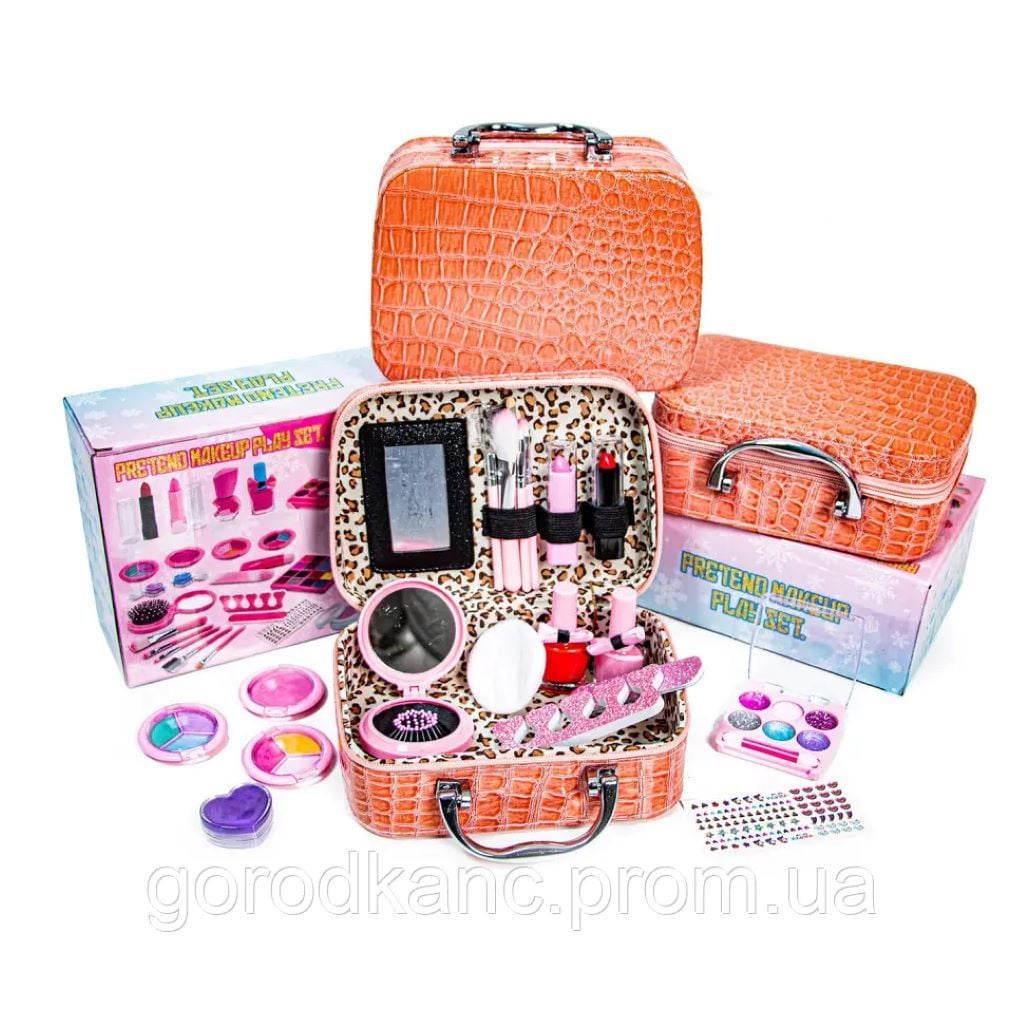Косметика набір валіза 19предметів у коробці  19*8*19см 2101B Zyra Toys