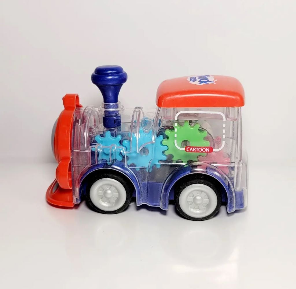 Потяг інерційний світло на батарейках у коробці 12,5*9*7см 66659 Китай