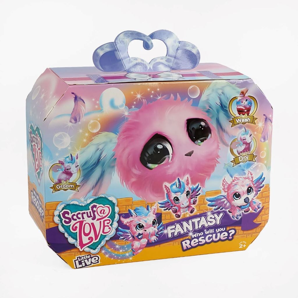 М'яка іграшка тварина Sccruf-A-Love Няшка-Потеряшка м'яка коробка шестигранна 32*25*11см мікс кольорів 659 Китай