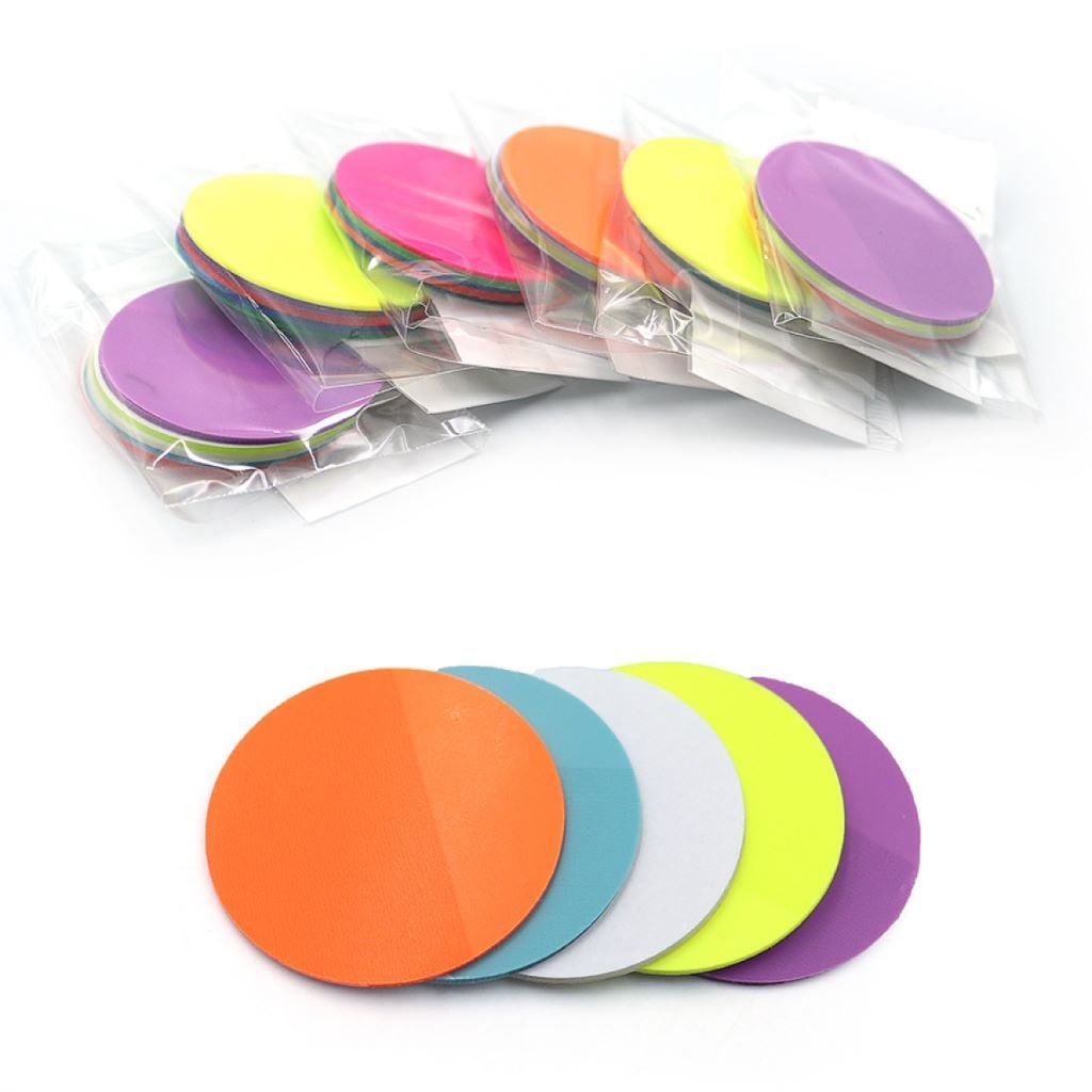 Папір самоклейка 100арк коло 45мм 4 кол P96-100 Китай