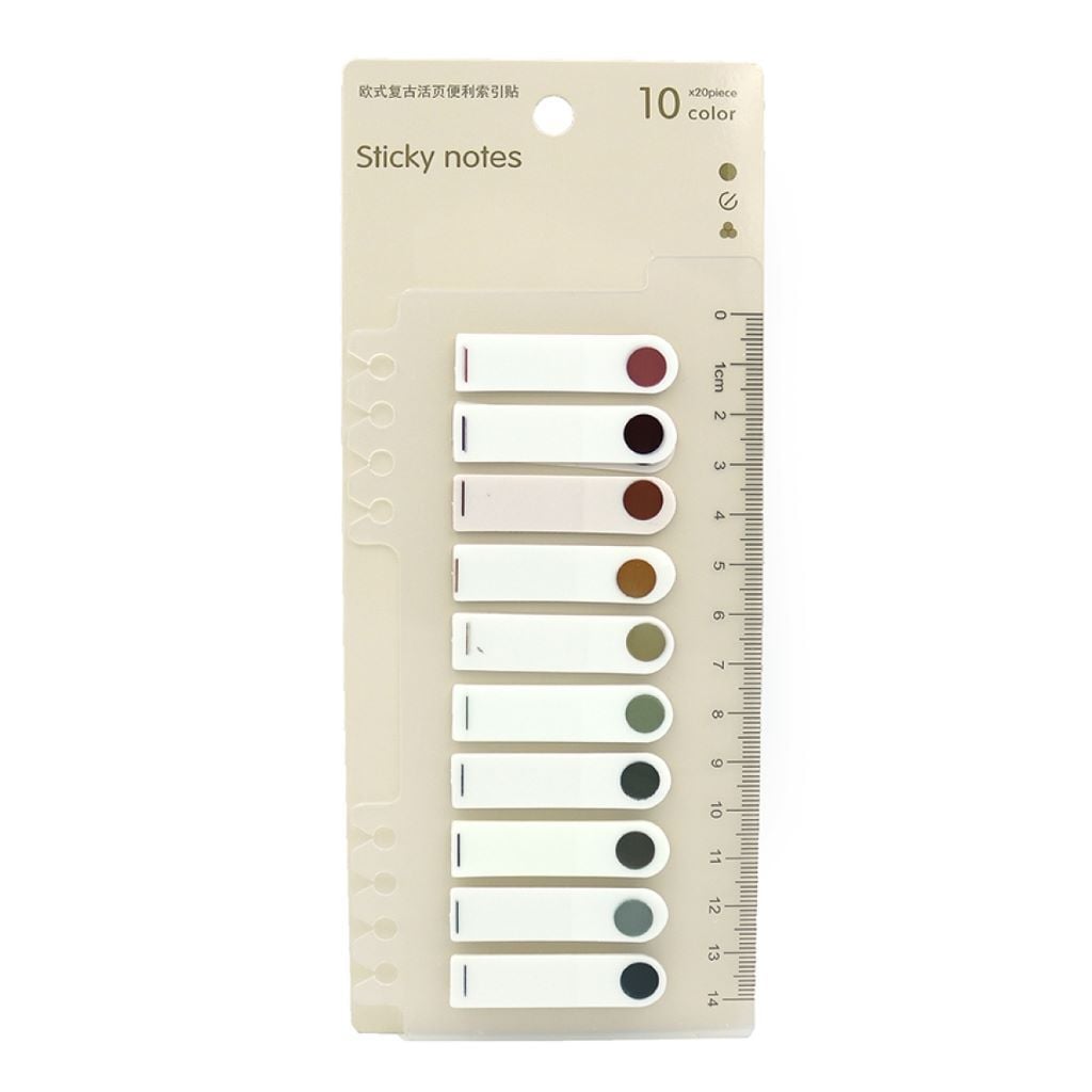 Стікери закладки 200шт 10кол 45*12мм DSCN0583 Josefotten