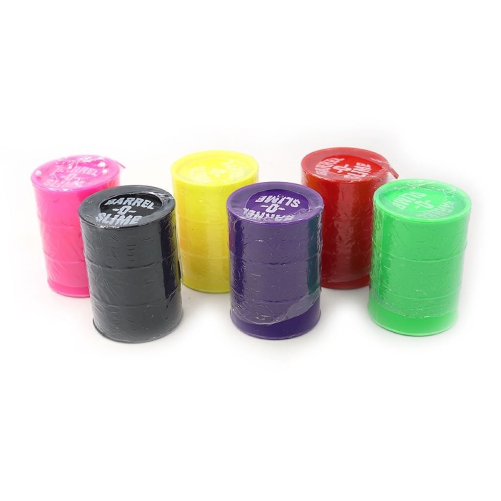 Слайм лізун Бочка 7см мікс кольрів DSCN9615 Китай
