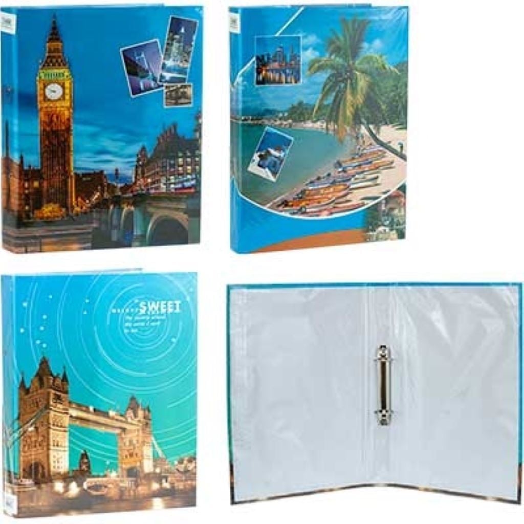 Папка А4 тверда на 2 кільца 40мм з малюнком 137042 Китай