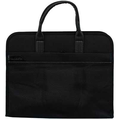 Папка портфель з ручками на блискавці чорний 137132 Китай