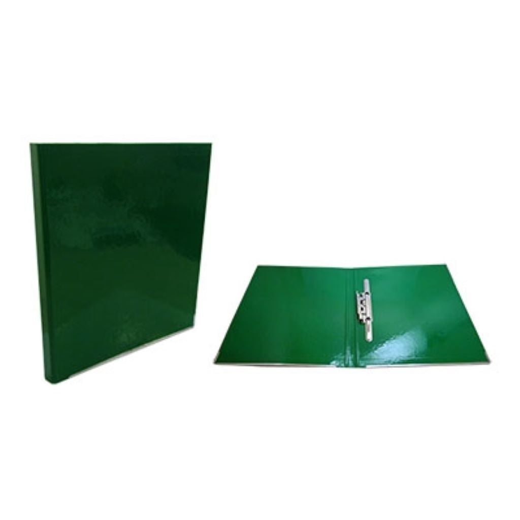 Папка А4 швидкозшивач з притискачем твердий лак Библьос мікс кольорів 3805 Econo mix