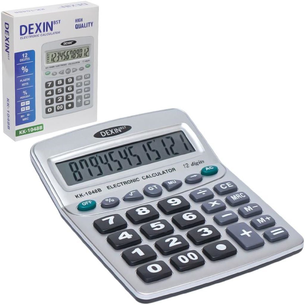 Калькулятор Karuida настільний на бат в коробці 21*16*4см KK-1048B Китай