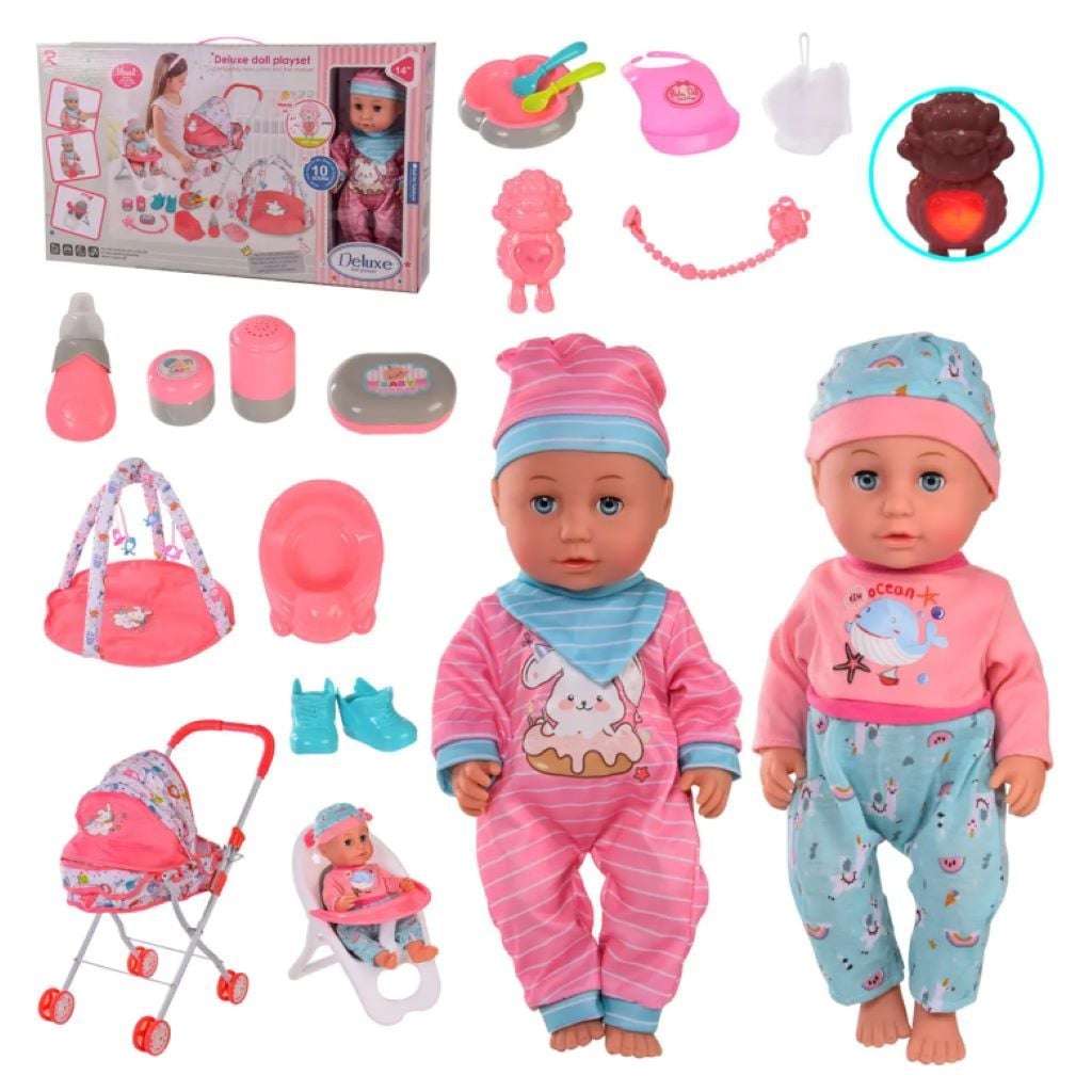 Пупс в наборі Deluxe djll pkaystt в коробці 89836 TK Group