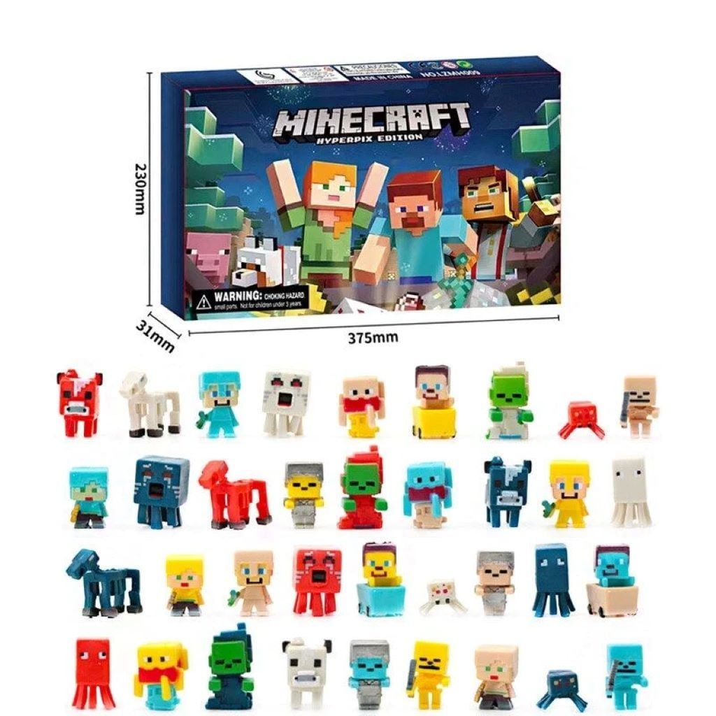 Адвент календар Mihecraft у коробці 18*26*3см LZMH009-2 Китай