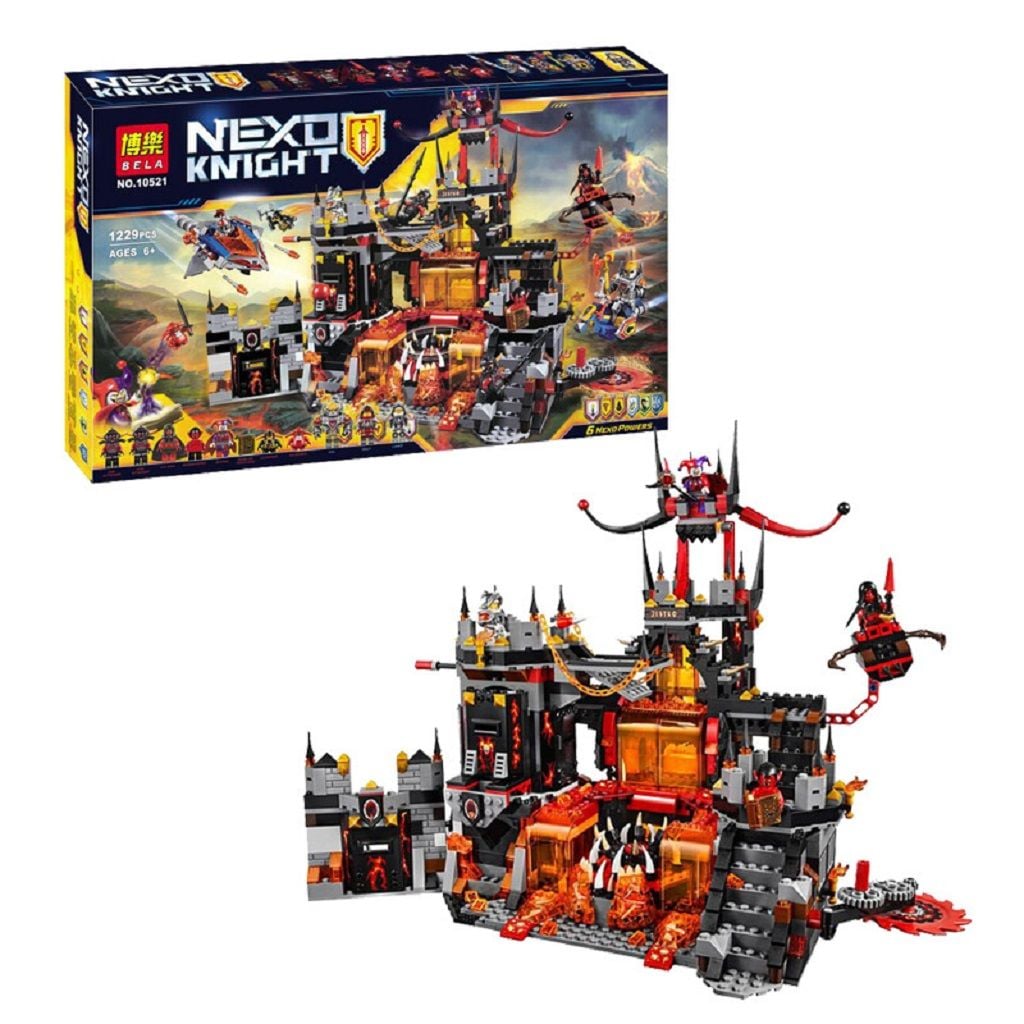 Конструктор типу лего 1244д Nexo knights в коробці 63*45*10см 14019 Lepin