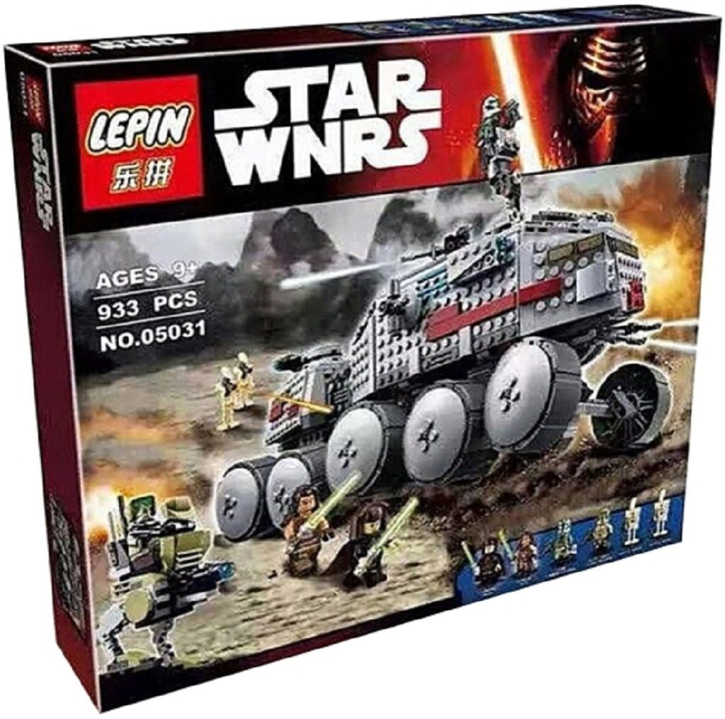Конструктор типу лего 933д Star Wnrs Танк Клонів в коробці 52*45*9см 05031 Lepin
