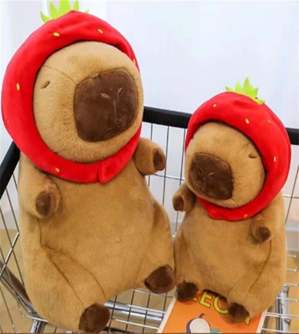 М'яка іграшка Капібара 57см плюш коричнева M18191 Китай