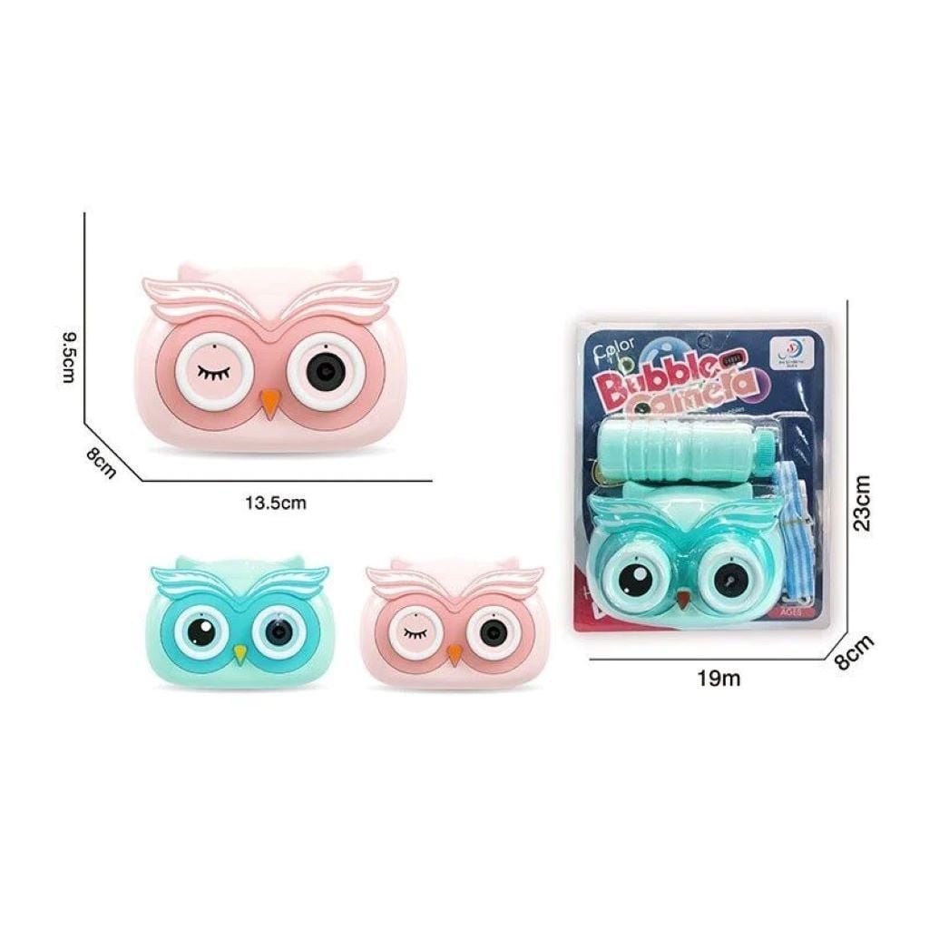 Мильні бульбашки Камера на бат звук світло в блістері 26*19*7,5см 6271 Китай