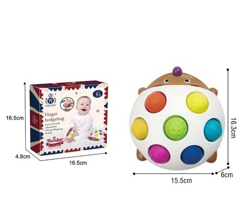 Логічна гра Їжачок pop it у коробці AH003 Китай