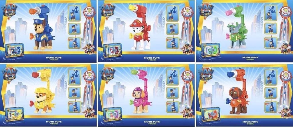 Мультгерої типу Цуценячий патруль фігурка аксесуари в коробці 18*13*6см PH328ADCDE Китай