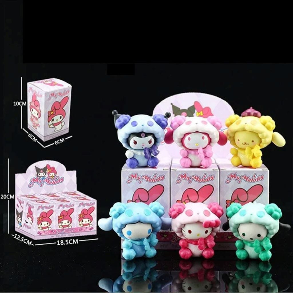 Мультгерої типу Куромі фігурка сюрприз 7см в коробці 10*6*6см LZDH003 Китай