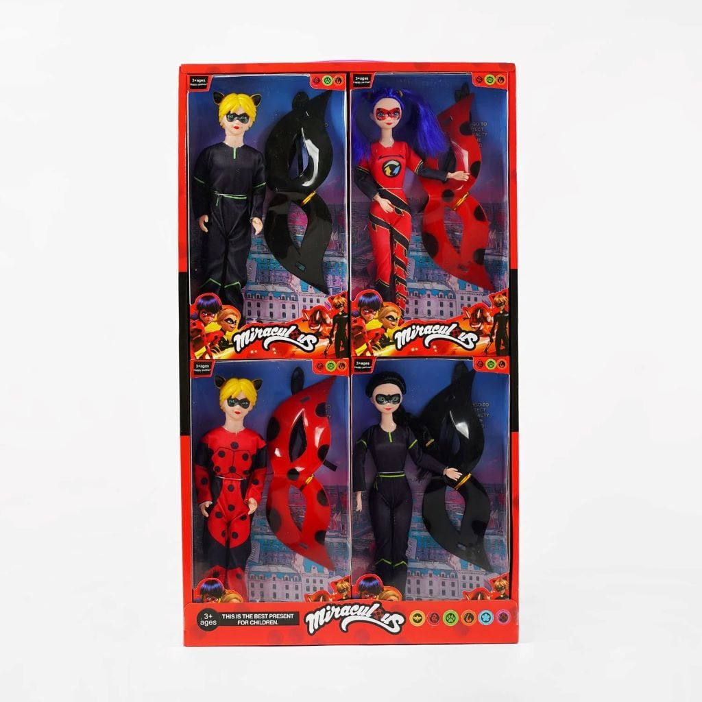 Лялька типу герої в масках 30 см маска в коробці 32*18*5см 2274C Китай