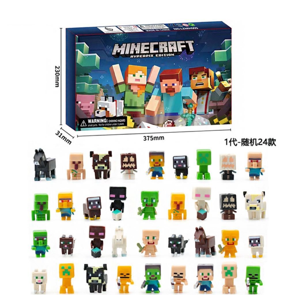 Адвент календар Minecraft у коробці 18*26*3см LZMH009-1 Китай