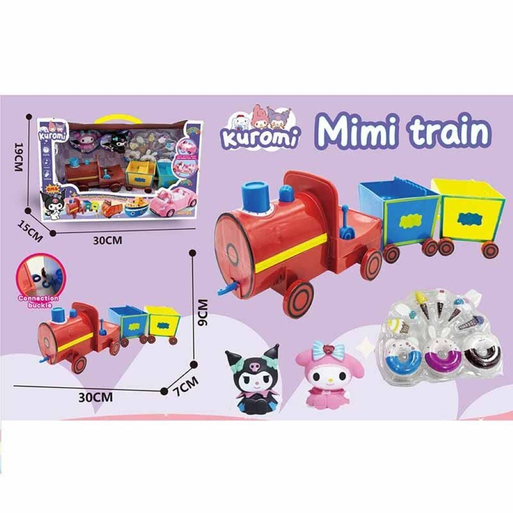 Мультгерої типу Куромі герой машинка аксесуари звук на батарейках в коробці 30*19*15см YQ8106 Китай