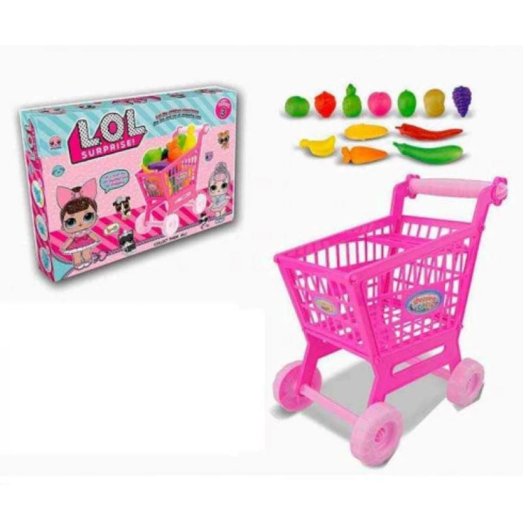 Кошик з супермаркету з овочами в коробці 33*22,5*5см TM851 Китай