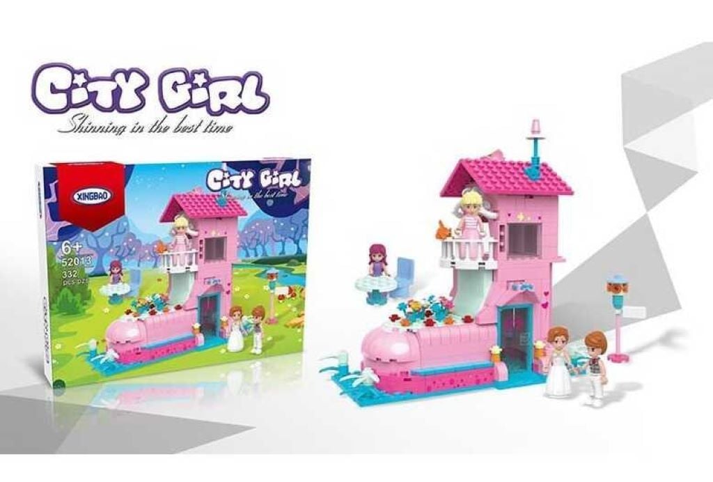 Конструктор типу лего 314д City Girl коробка 38*29*6см XB-52013 XINGBAO