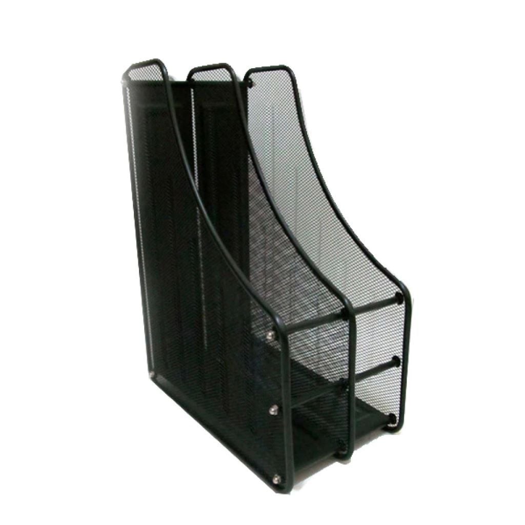 Лоток А4 вертікальний 2 відділеня металевий чорний 2537 Josefotten