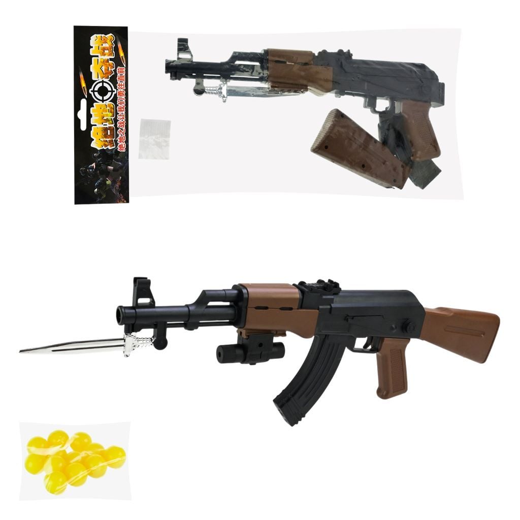 Автомат пневматичний  кулі 6мм лазер у пакеті 40*16см 1033-2 Китай