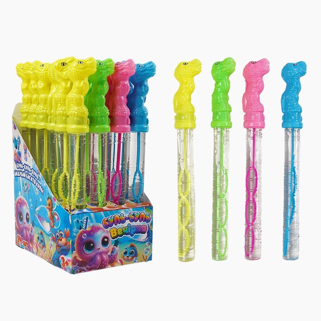 Мильні бульбашки палка Динозавр 25см TC-72216 W Toys