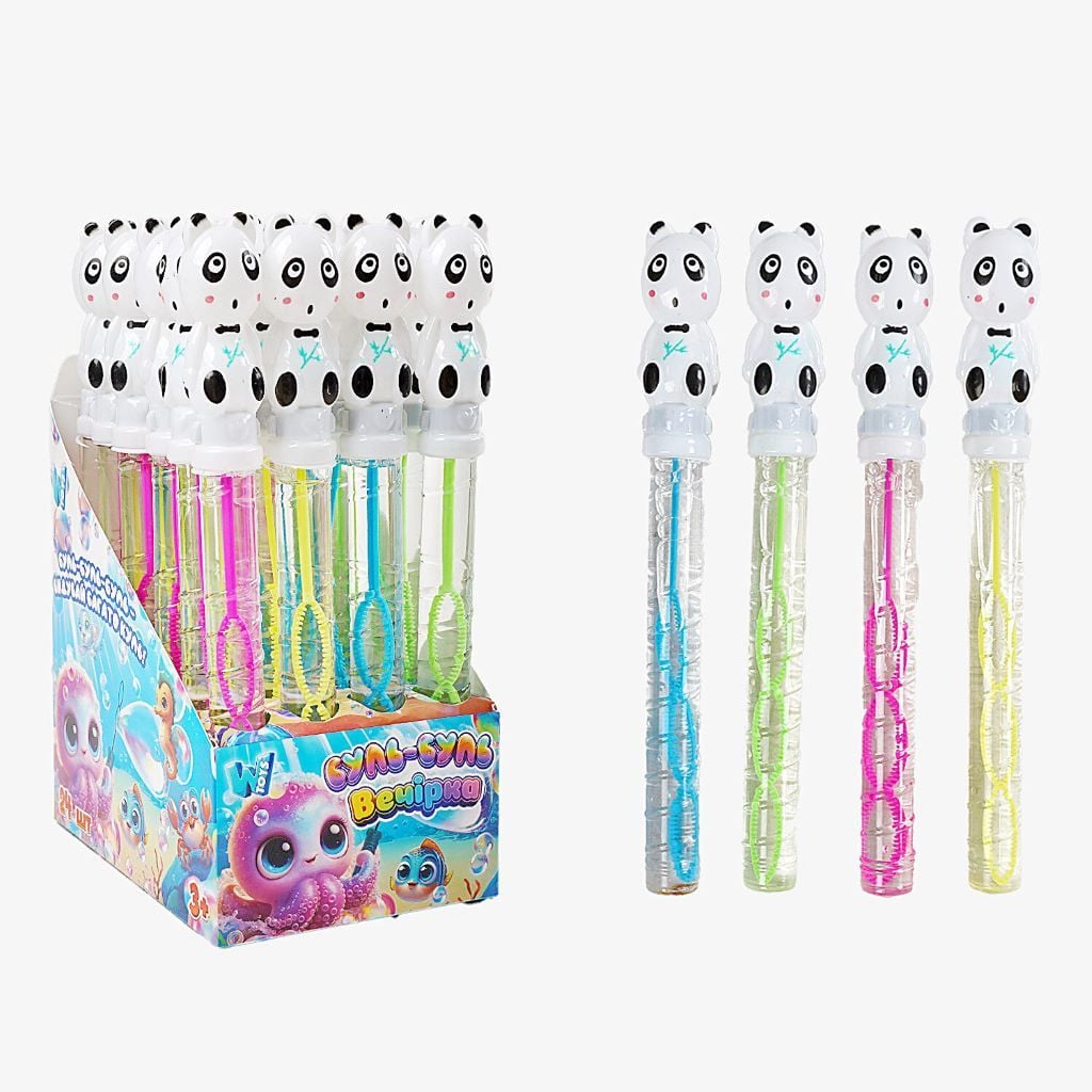 Мильні бульбашки палка Панда 25см TC-49082 W Toys