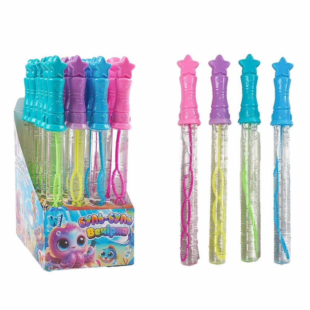 Мильні бульбашки палка Чарівна палочка 25см TC-90774 W Toys