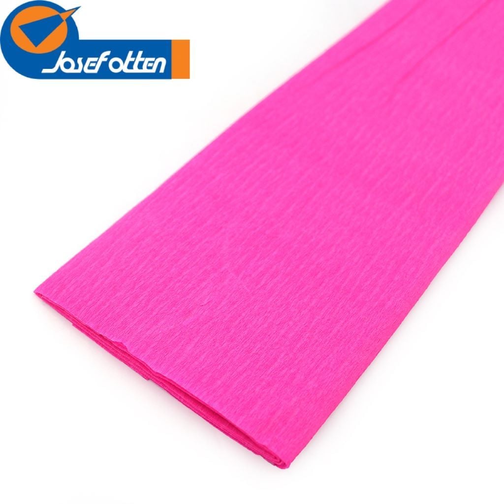 Папір крепований 55% яскраво-рожевий 50*200см осн20г/м2 KR55-8006 Josefotten