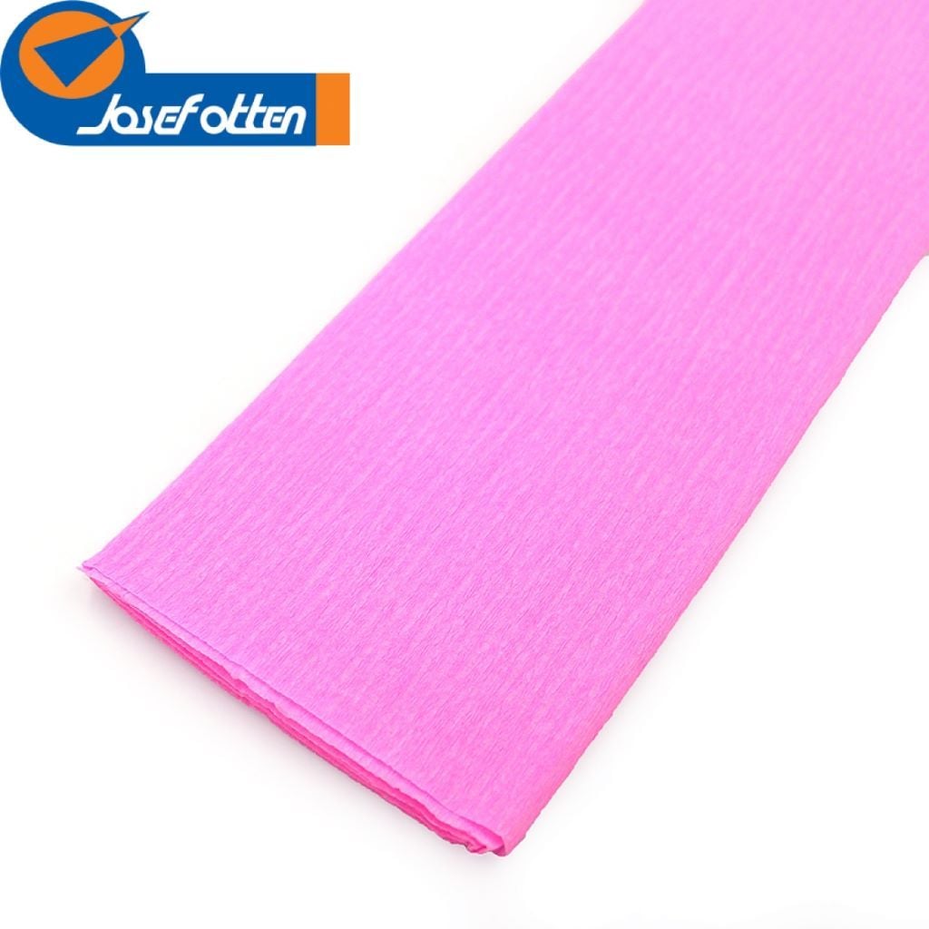 Папір крепований 55% світло-рожева 50*200см осн20г/м2 KR55-8011 Josefotten