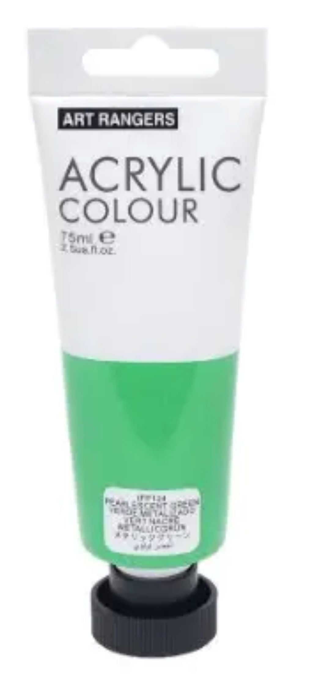 Фарба акрілова 22мл глітер Green в тубі IFP124 ART Rangers