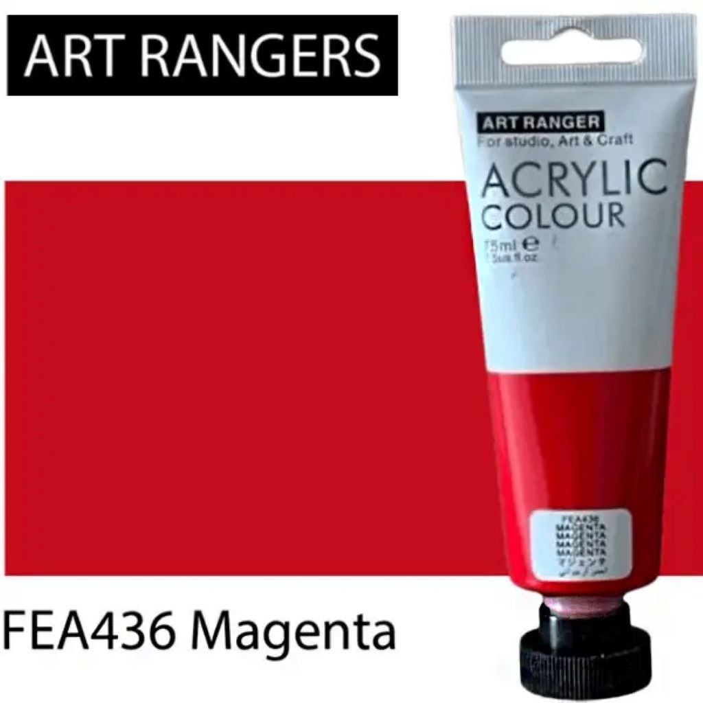 Фарба акрілова 75мл MAGENTA в тубі FEA436 ART Rangers