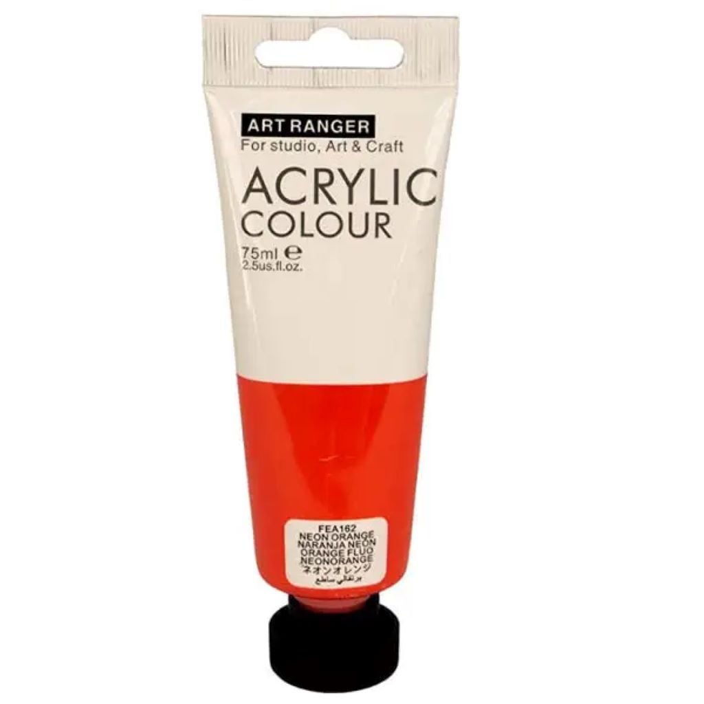Фарба акрілова 22мл Neon Orange в тубі FEA162 ART Rangers
