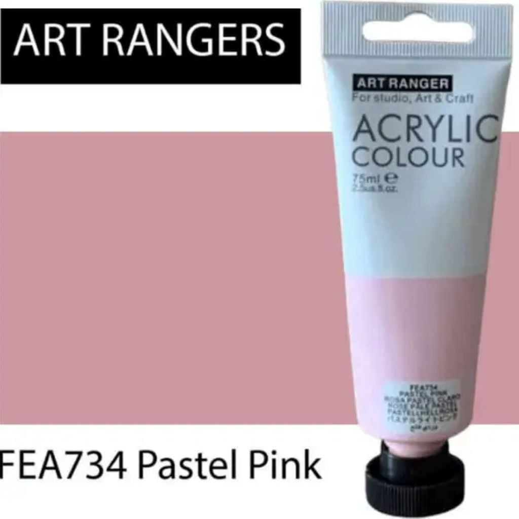 Фарба акрілова 22мл Pastel Pink в тубі FEA734 ART Rangers