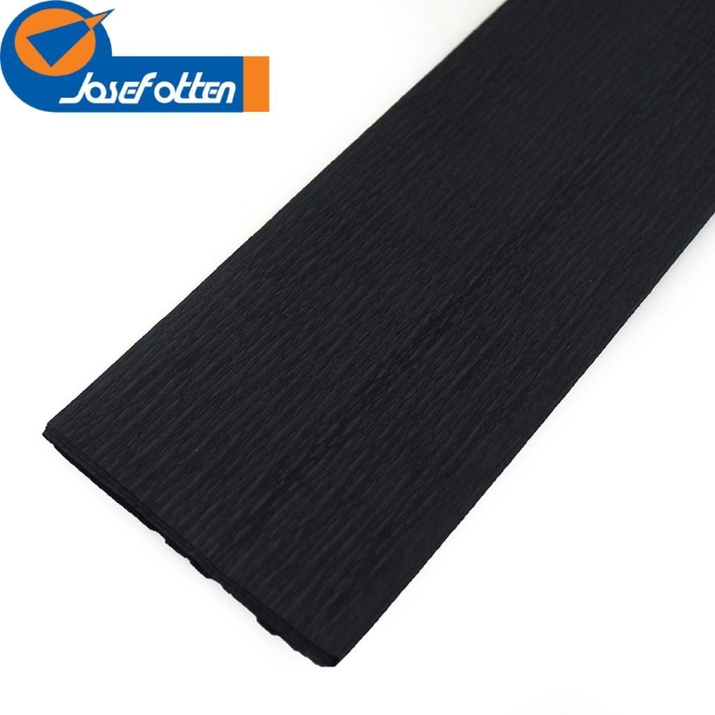 Папір крепований 55% чорний 20г/м2 50*200см KR55-8019 Josefotten