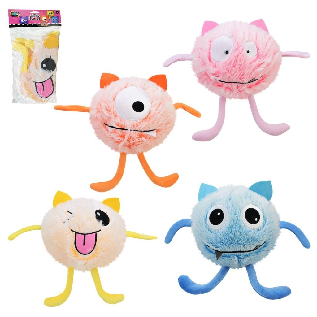 М'яка іграшка Монстрик м'яч мікс кольорів SB2583 Китай