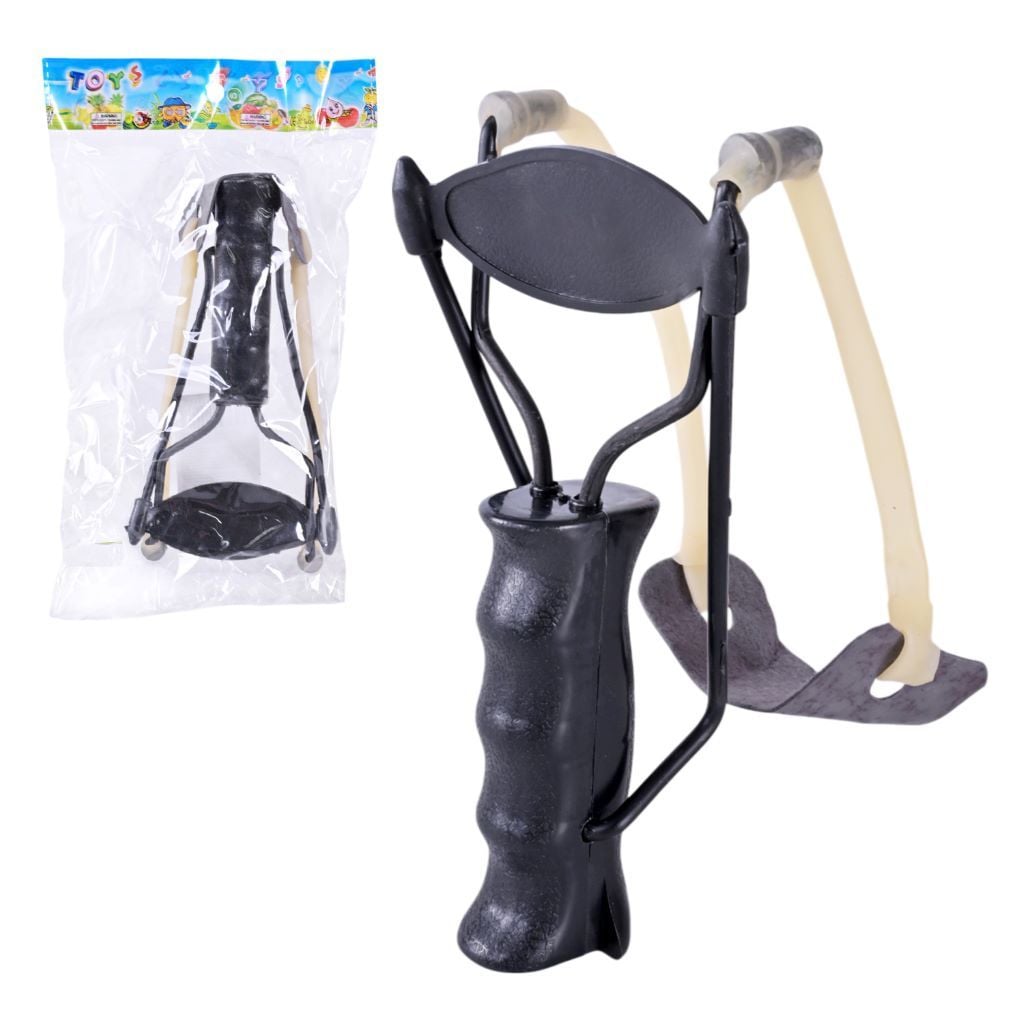 Рогатка металева 33см з упором у пакеті LS3570 Китай