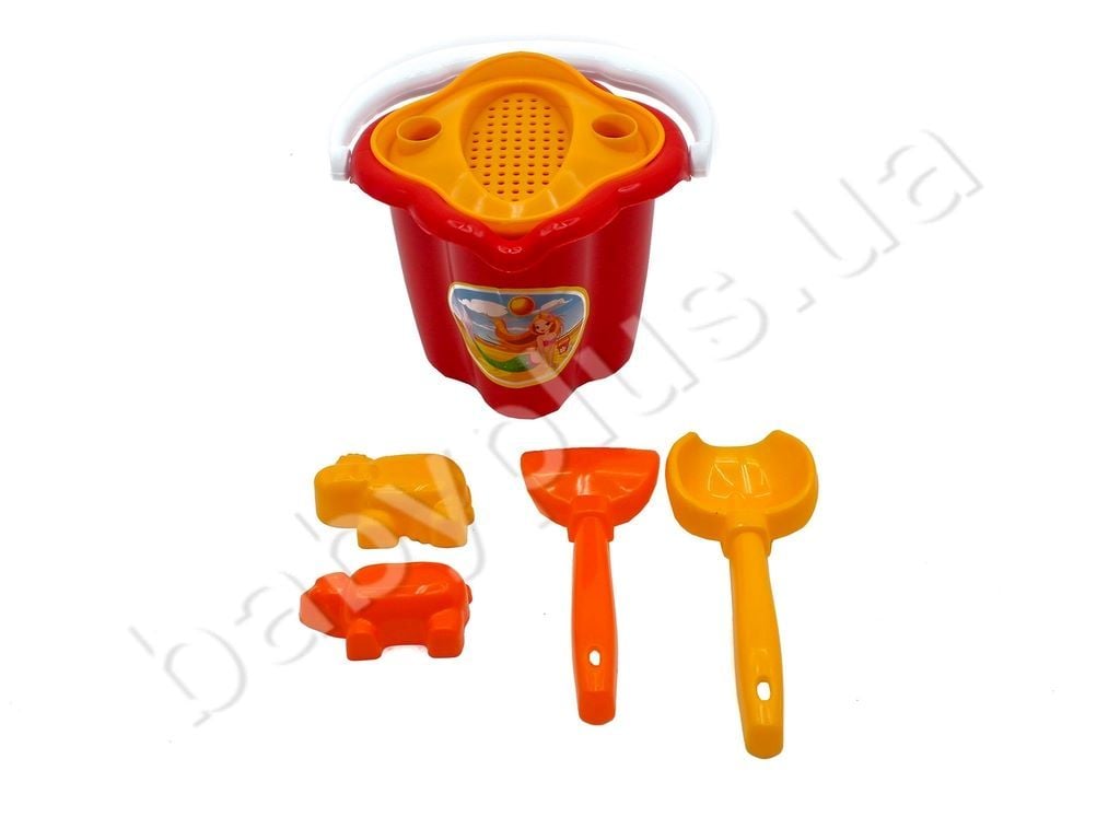 Набір для піску 6єл у сітці 5047 Технок