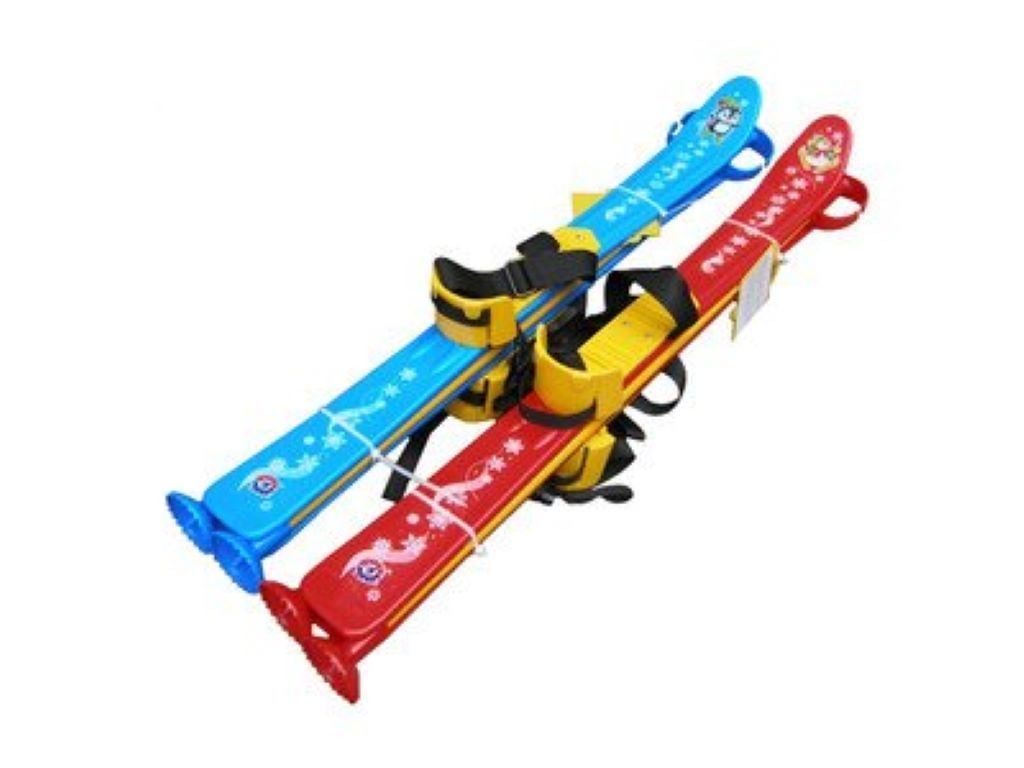 Лижі пластик 70см з паличками 3350 Технок