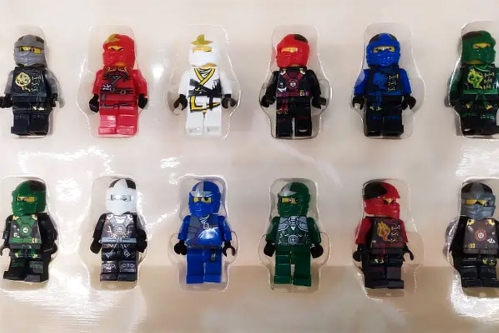 Конструктор типу лего герої Ninja 12 шт у коробці 26*18*4см 22636 Китай