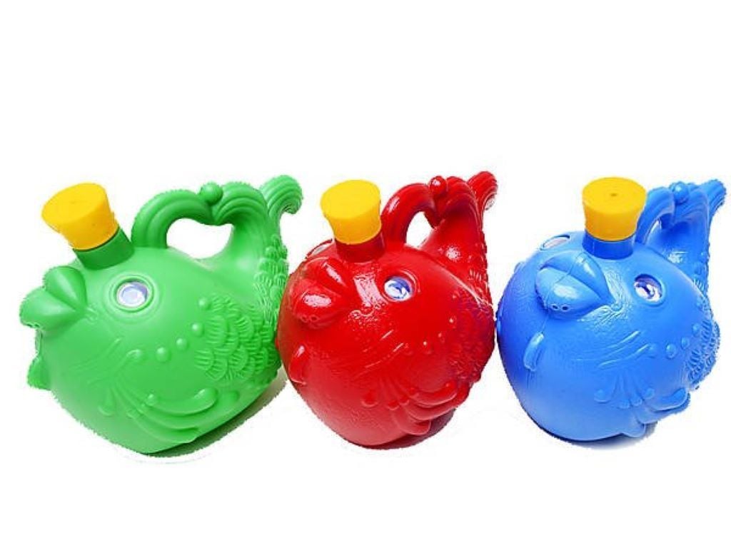 Лійка Рибка 15см пластик мікс кольорів 91114 Мірза