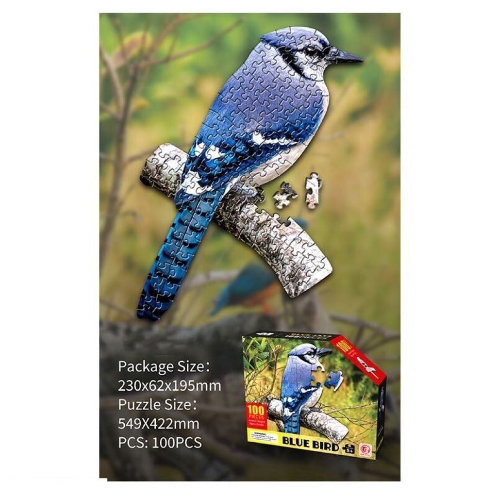 Пазли 100ел Пташка 52,2*42,4см в коробці 88657 Китай
