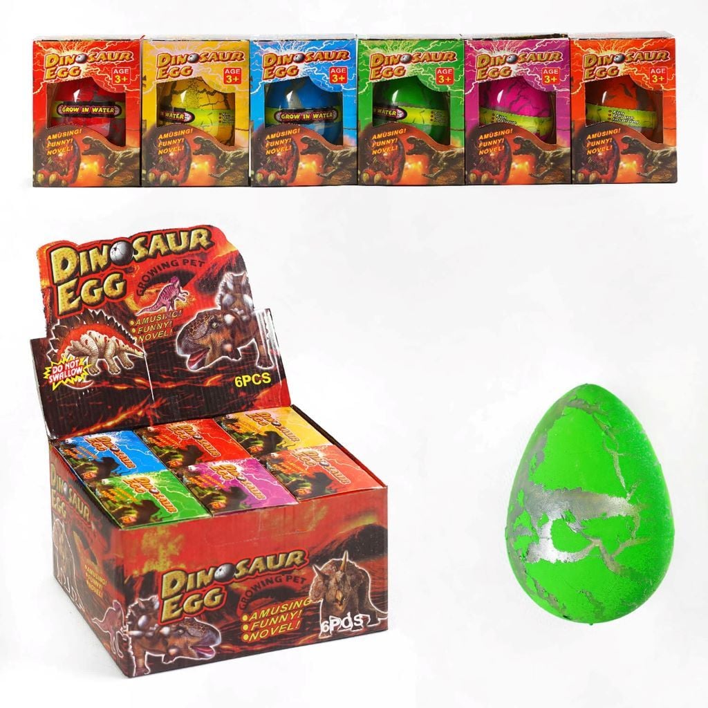 Зростаюча іграшка Динозавр у коробці 13*8*8см яйце розбите 9995320 Китай