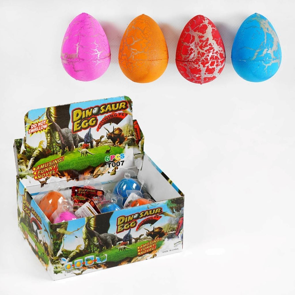 Зростаюча іграшка Динозавр у блістері 10см мікс кольорів C64635 Китай